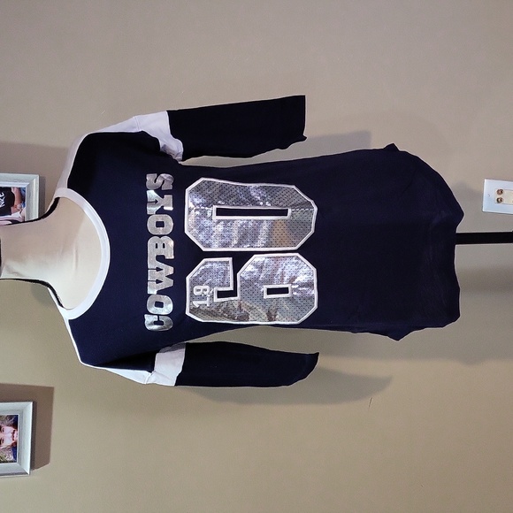 Victoria's Secret PINK Cowboys Shirt - Picture 1 of 14